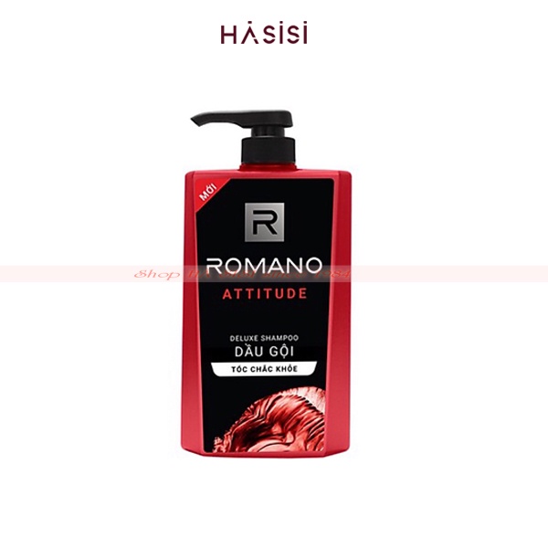 Dầu Gội  ROMANO - Attitude Deluxe Shampoo 650g ( Đỏ )