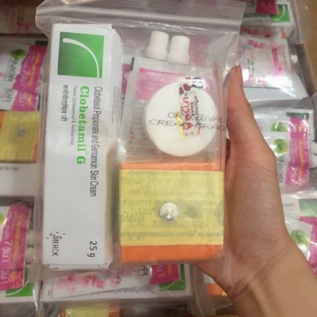 Bộ nám túi Clobetamil G loại như hình
