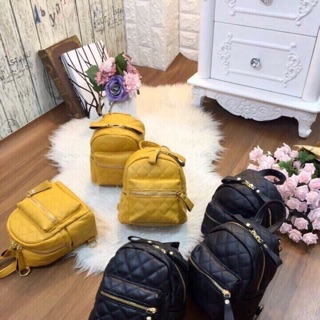 Balo nữ mini thêu ô