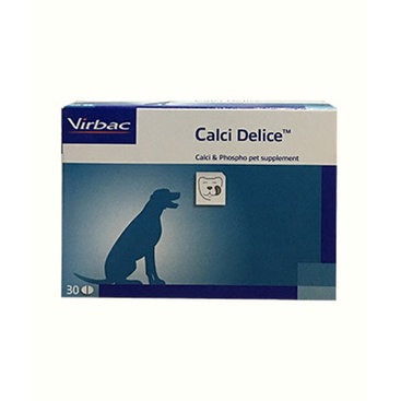 [Rẻ vô địch] [Có sẵn] 1 Viên canxi, phốt pho và khoáng chất ngon miệng cho chó Calci Delice