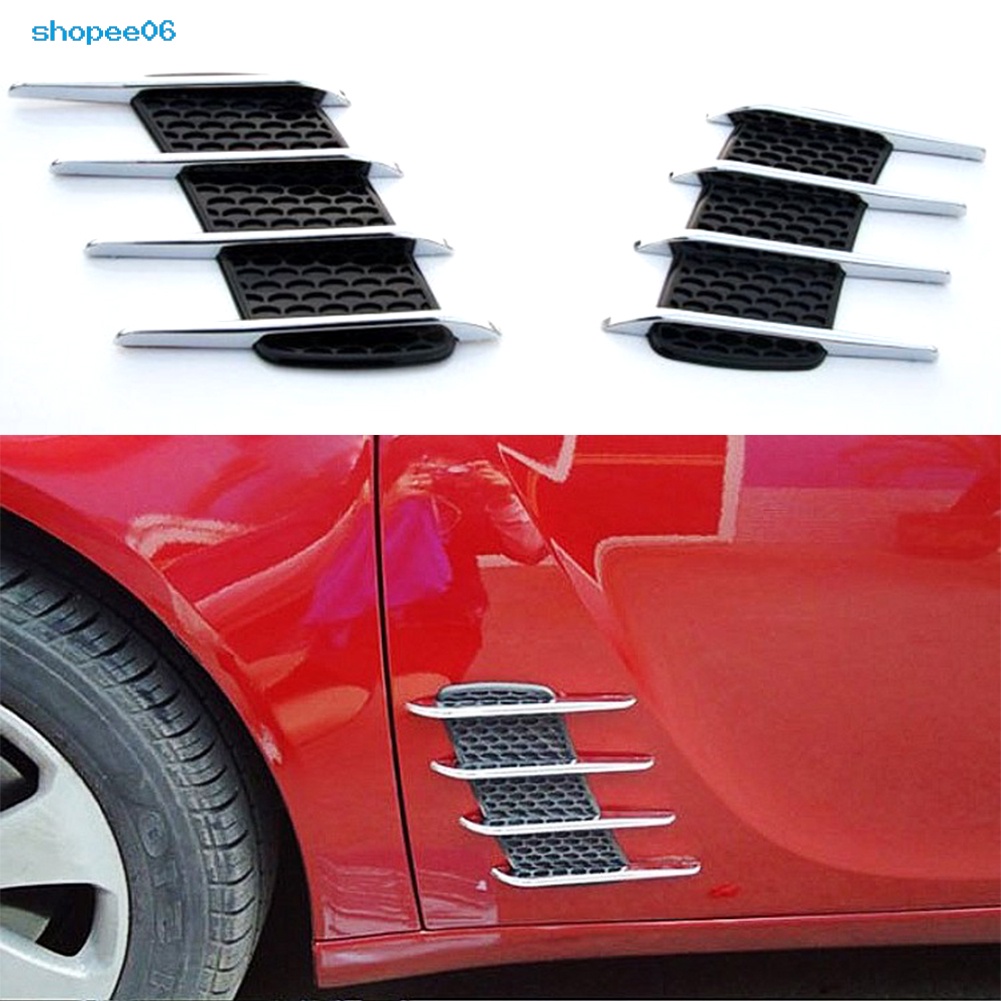 FENDER Set 2 miếng dán trang trí lỗ thông gió xe hơi OB-59