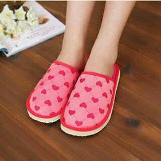 Dép bông đi trong nhà đế chống trơn trượt, dép đi trong nhà lót lông chống trơn trượt