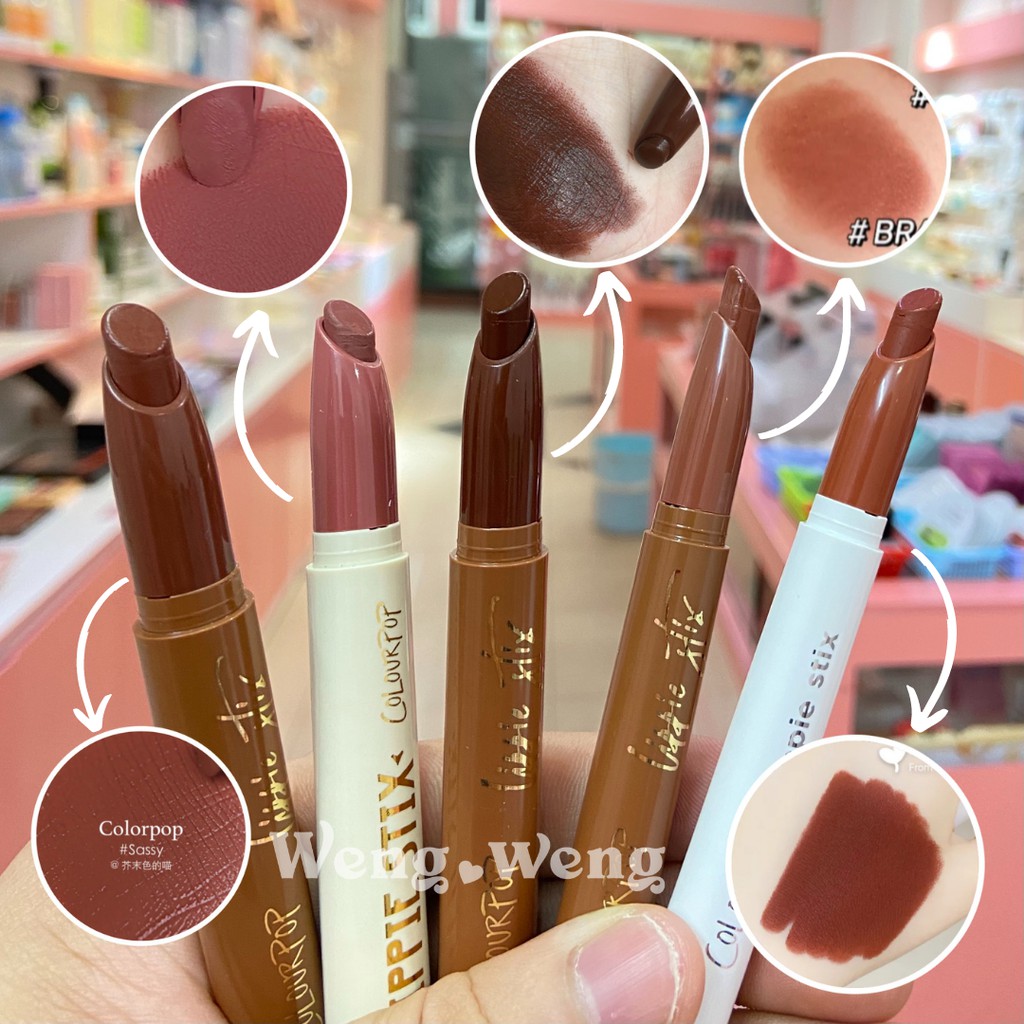 Son Colourpop Lippie Stix màu Ziggie / Hike House / On Behave / Brat Pack / Sassy