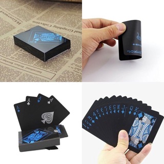 Bộ Bài Tây POKER Chất Liệu Nhựa PVC Chống Thấm Nước 2 Màu, Bài tây biểu diễn ảo thuật