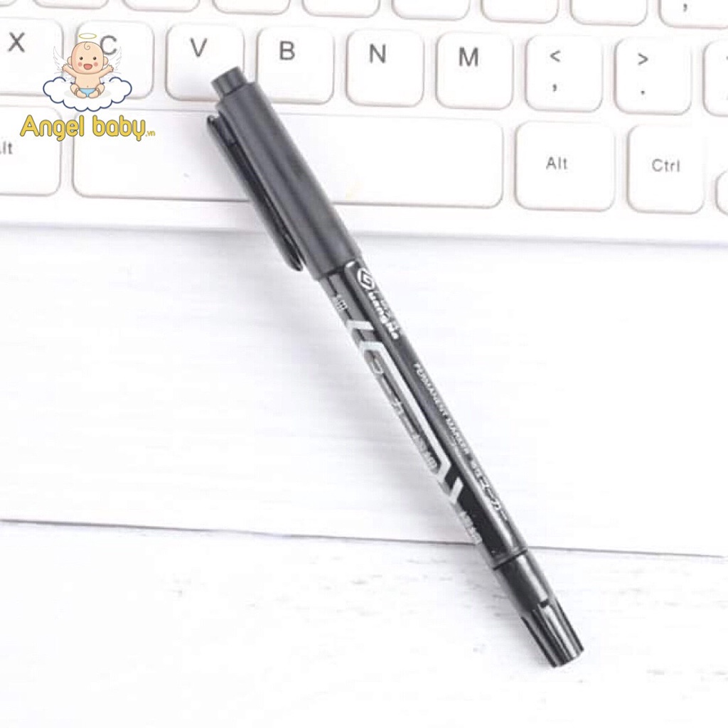 Bút viết lông dầu 2 đầu Zebili / Bút viết kính CD không xóa được MO-120