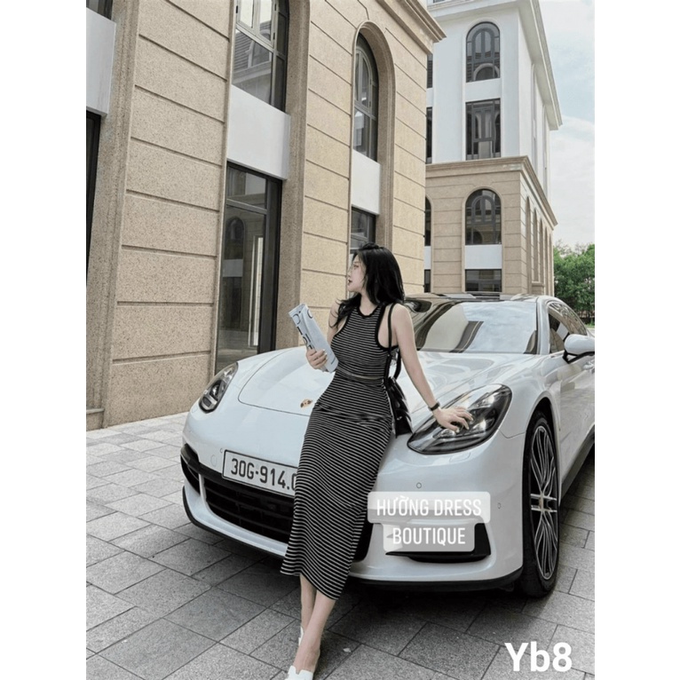 SÉT ÁO BA LỖ PHỐI CHÂN VÁY BODY THUN GÂN TÔN DÁNG SIÊU HOT HBPU