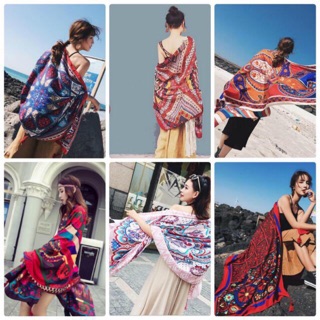 Khăn choàng đi biển hàng loại 1 chất dầy dặn
