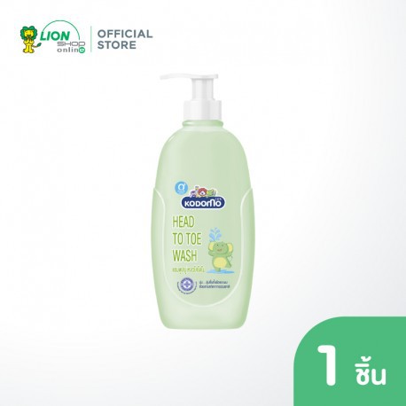 Dầu tắm gọi Kodomo Head to toe (chai 400ml)