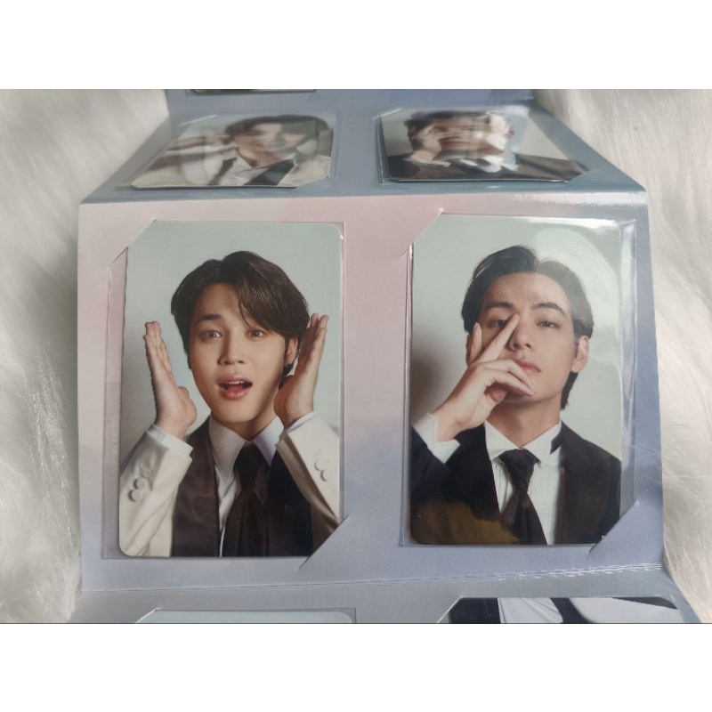 thẻ ảnh các thành viên( photocard )trong bộ the fact 2021 china BTS chính hãng