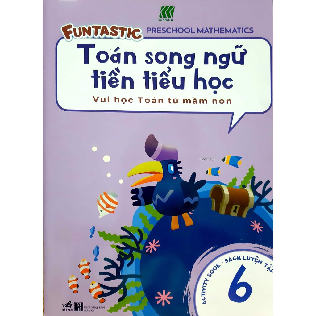 Sách - Toán Song Ngữ Tiền Tiểu Học 6 - Activity Book