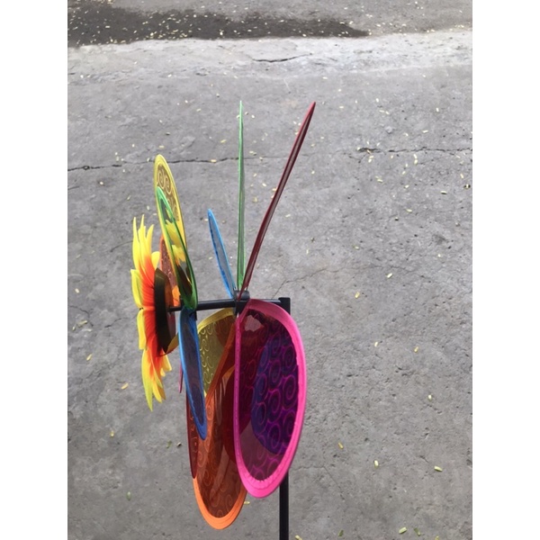 Chong chóng hoa hướng dương 🌻, mẫu y hình, tặng kèm keo 502.