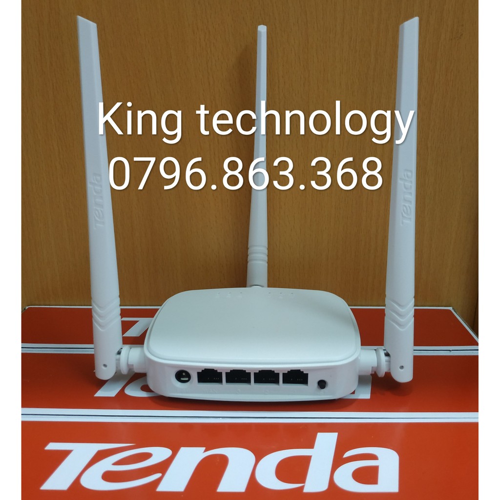 Bộ phát Wifi tenda N318 3 râu cực khỏe giao diện 14 ngôn ngữ quốc tế | BigBuy360 - bigbuy360.vn