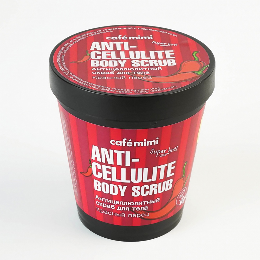 Tẩy Tế Bào Chết Body Cafemimi Chống Mỡ Cứng Red Pepper 310g