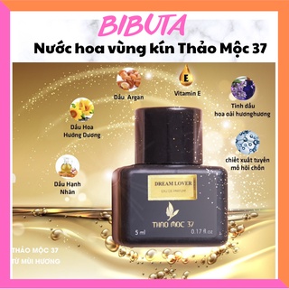 Nước hoa vùng kín Dream Lover 5ml màu đen hương thơm nồng thắm đắm say Thảo Mộc 37