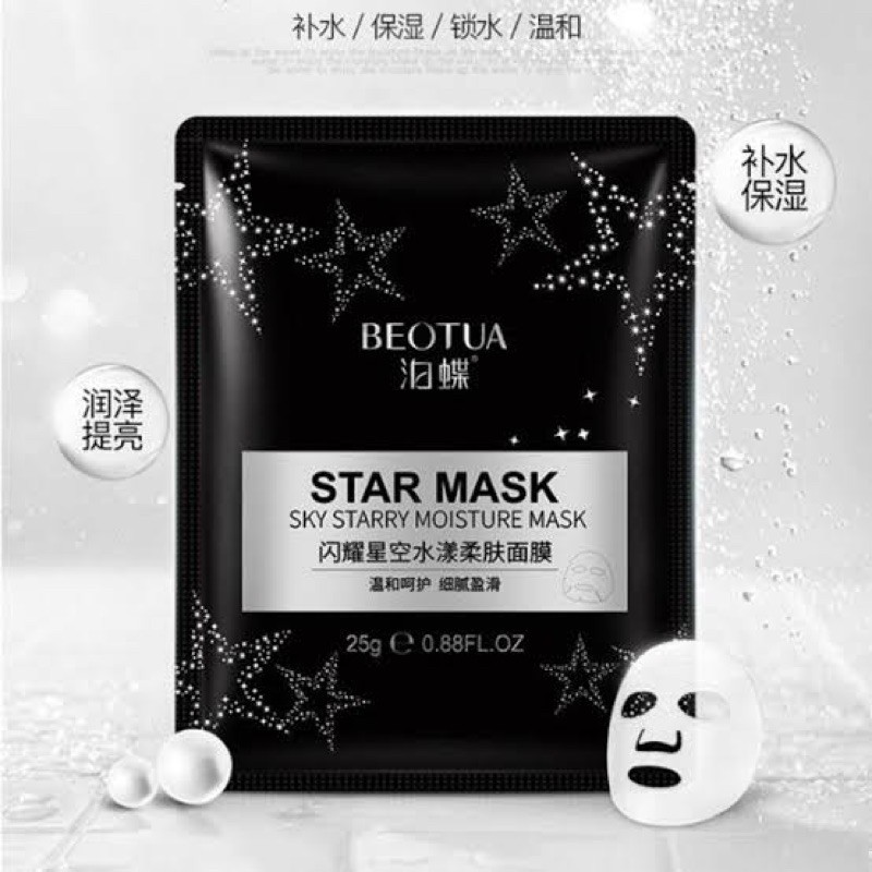 (Hàng Mới Về) Mặt Nạ Ngôi Sao Rumask Beotua Chất Lượng Cao