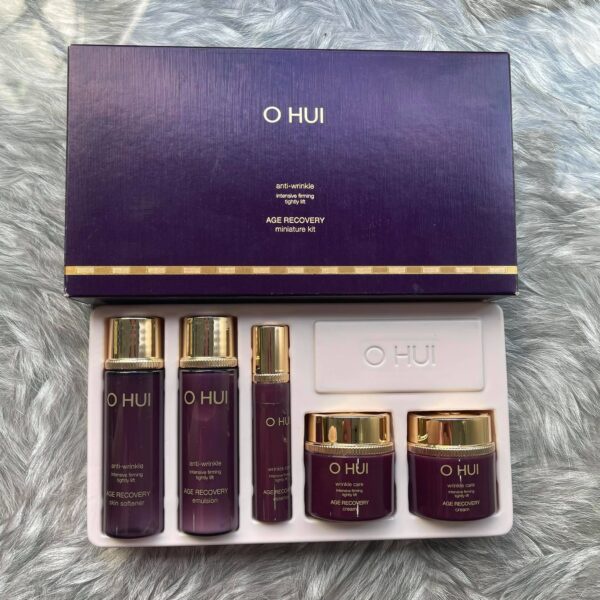 Set dưỡng da ngăn ngừa lão hóa ohui tím 5 sản phẩm