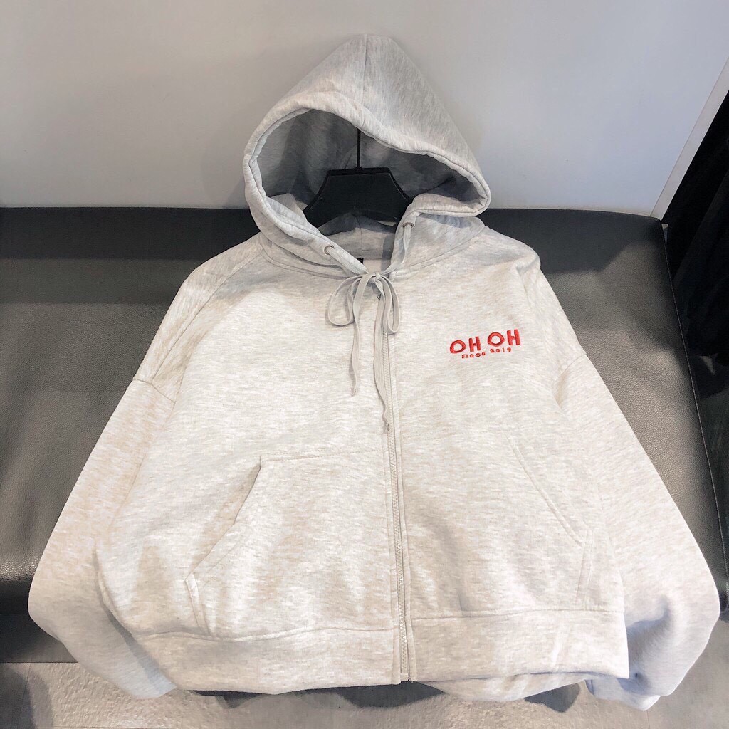 áo khoác nỉ hoodie nữ form rộng OHOH 0102 | BigBuy360 - bigbuy360.vn