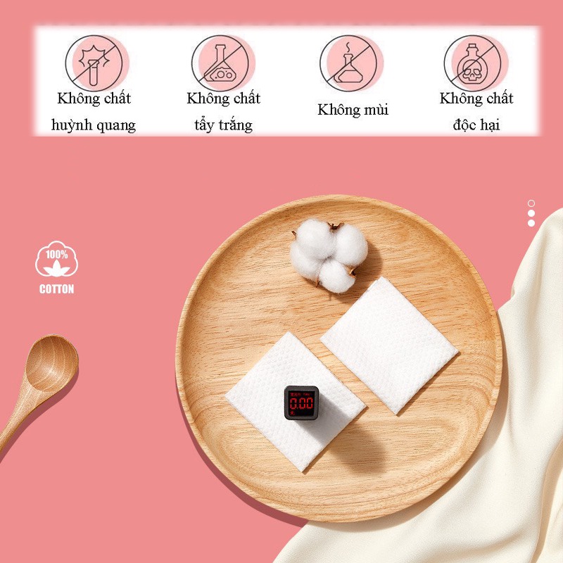 Khăn mặt khô Animerry [Loại 1] siêu dai, dùng 1 lần lau khô, lau ướt, Giấy lau mặt dùng một lần