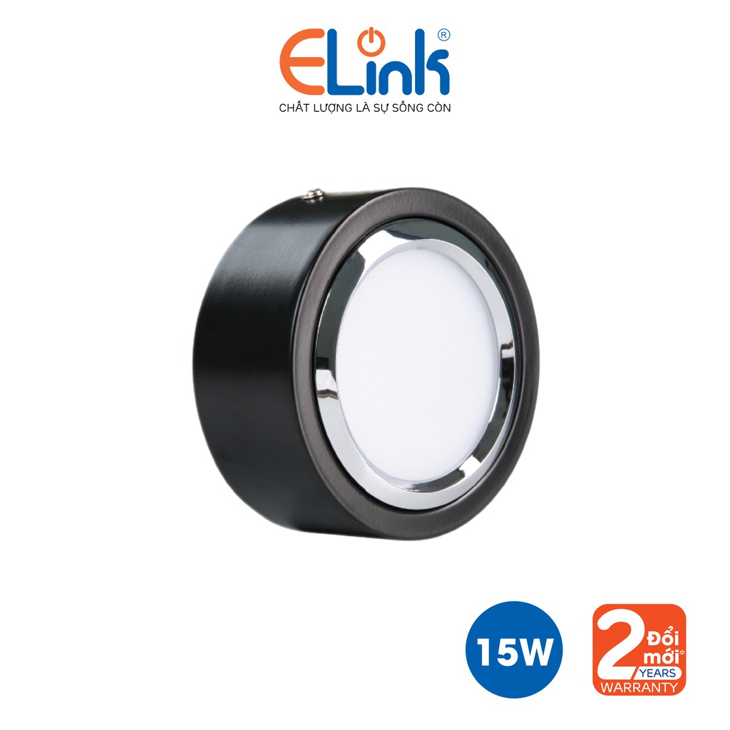 Đèn Led Downlight Nổi 15W Đen - EDND15