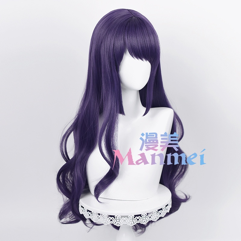 Bộ Tóc Giả Dài Thẳng Màu Vàng Hồng 85cm Hóa Trang Nhân Vật Anime Dễ Thương