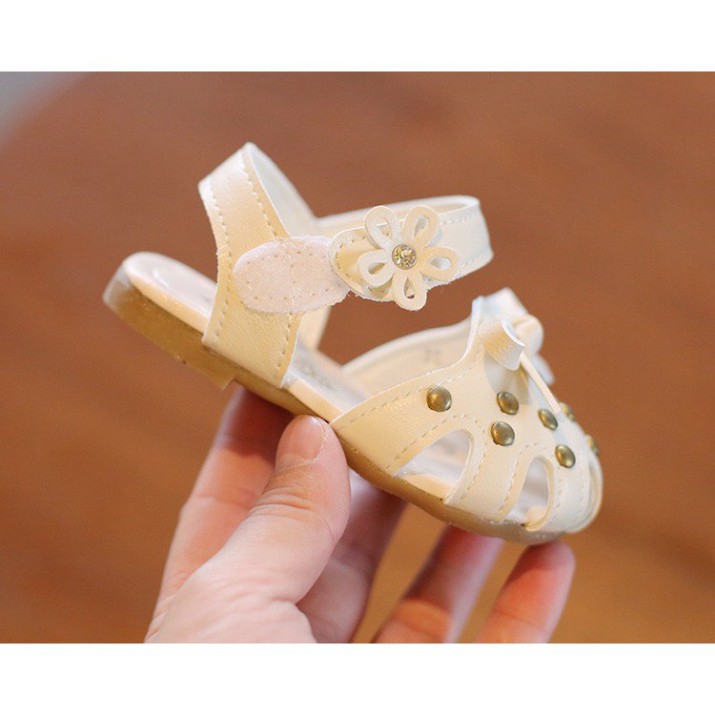 Giày Sandal Nơ Đế Mềm Kiểu Công Chúa Đáng Yêu Dành Cho Bé Gái 2021 (608)