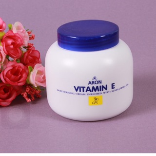 5 lọ kem dưỡng ẩm Aron bổ sung vitamin E