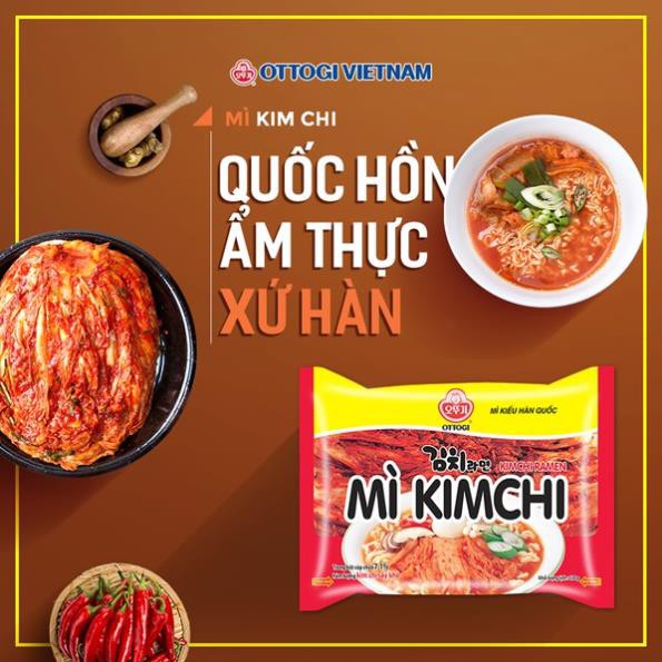 Mì Ottogi Kimchi gói 120gr | BigBuy360 - bigbuy360.vn