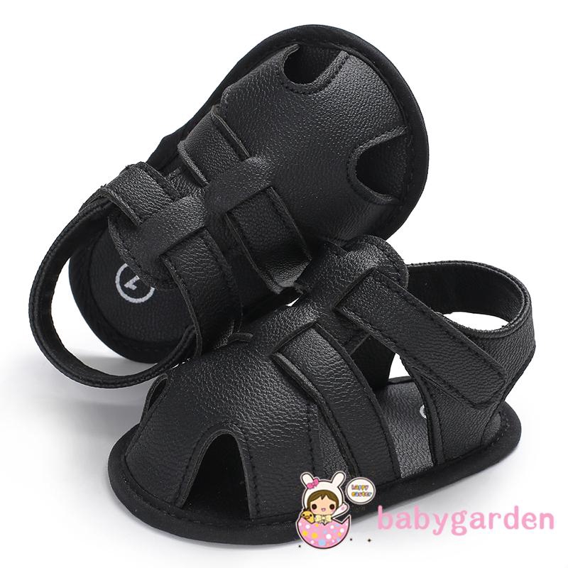 Giày sandal da đế mềm thời trang cho bé tập đi