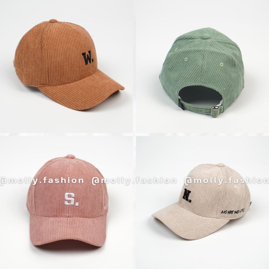 Mũ lưỡi trai Unisex  Nón kết Ulzzang thêu NHIỀU CHỮ nhung tăm cao cấp Molly Fashion – NK10