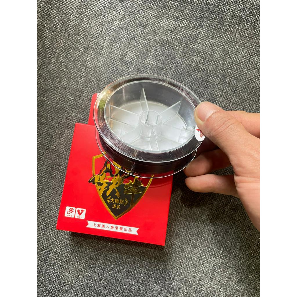 Cước trục, thẻo Thiết Ngưu cuộn 100m chính hãng. Dây câu cá săn hàng. Tải trọng lớn, bền dai. Đồ Câu Hoàng Nam