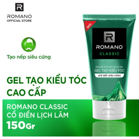 ROMANO - GEL vuốt tóc giúp cứng tóc 150g