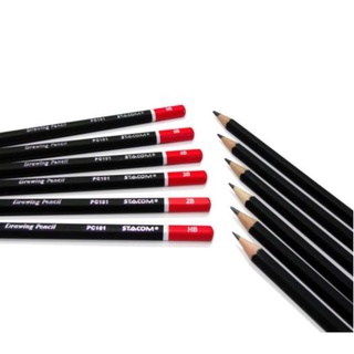 Bút Chì Gỗ Kỹ Thuật 2B STACOM PC101