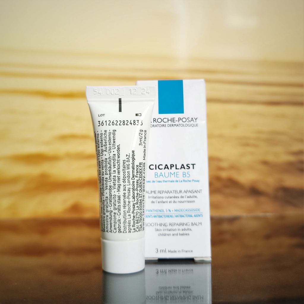 La Roche-Posay Cicaplast Baume B5 Dưỡng Giúp Làm Dịu, Làm Mượt, Làm Mát & Phục Hồi Da Sample 3ml