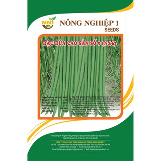 HẠT GIỐNG ĐẬU ĐŨA CAO SẢN SỐ 9 LOẠI 20G (NN.66)