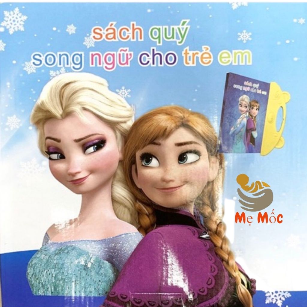 Sách Song Ngữ Điện Tử Thông Minh Anh Việt Cho Bé, Đồ Chơi Giáo Dục Giúp Con Phát Triển Tư Duy, Mẹ Mốc Shop