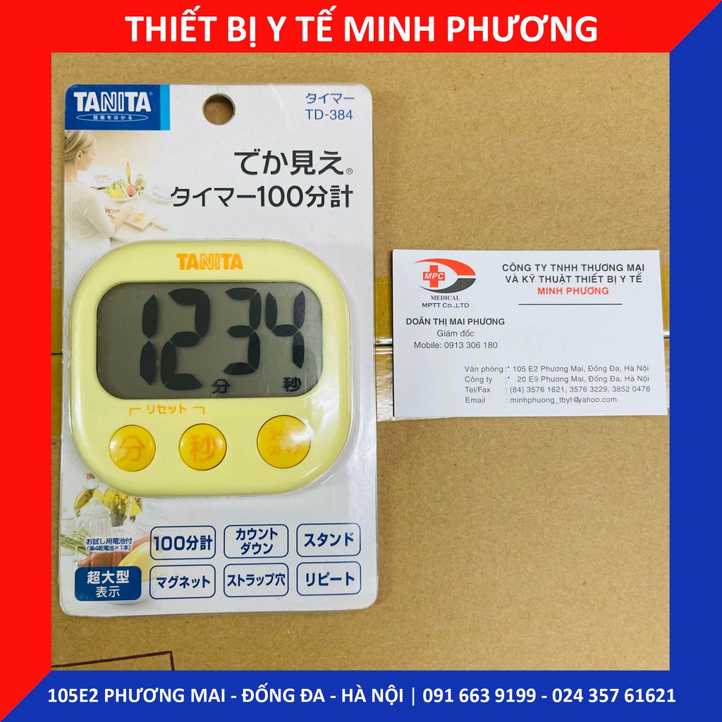 Đồng hồ bấm giây TANITA TD-384