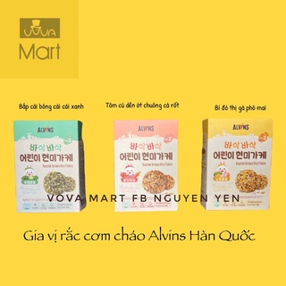 [Vova Mart] Gia vị rắc cơm hữu cơ Alvins hàn quốc cho bé ăn dặm