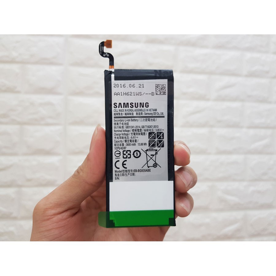 Pin sịn hàng chuẩn zin 100% dành cho Điện thoại Samsung Galaxy S7 Edge