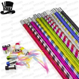 Ảo thuật gậy nhựa, khăn thành gậy nhựa hàng nhập chốt nhựa dày, gậy dài 90cm