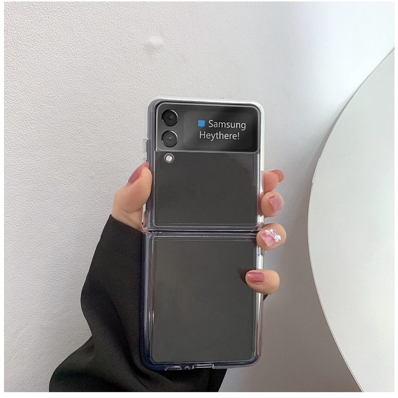 [HÀNGSẴN] Ốp Samsung Z Flip 3 / Z Flip3 / ZFlip3 trong suốt mỏng nhẹ ôm chắc máy không lo trượt | BigBuy360 - bigbuy360.vn