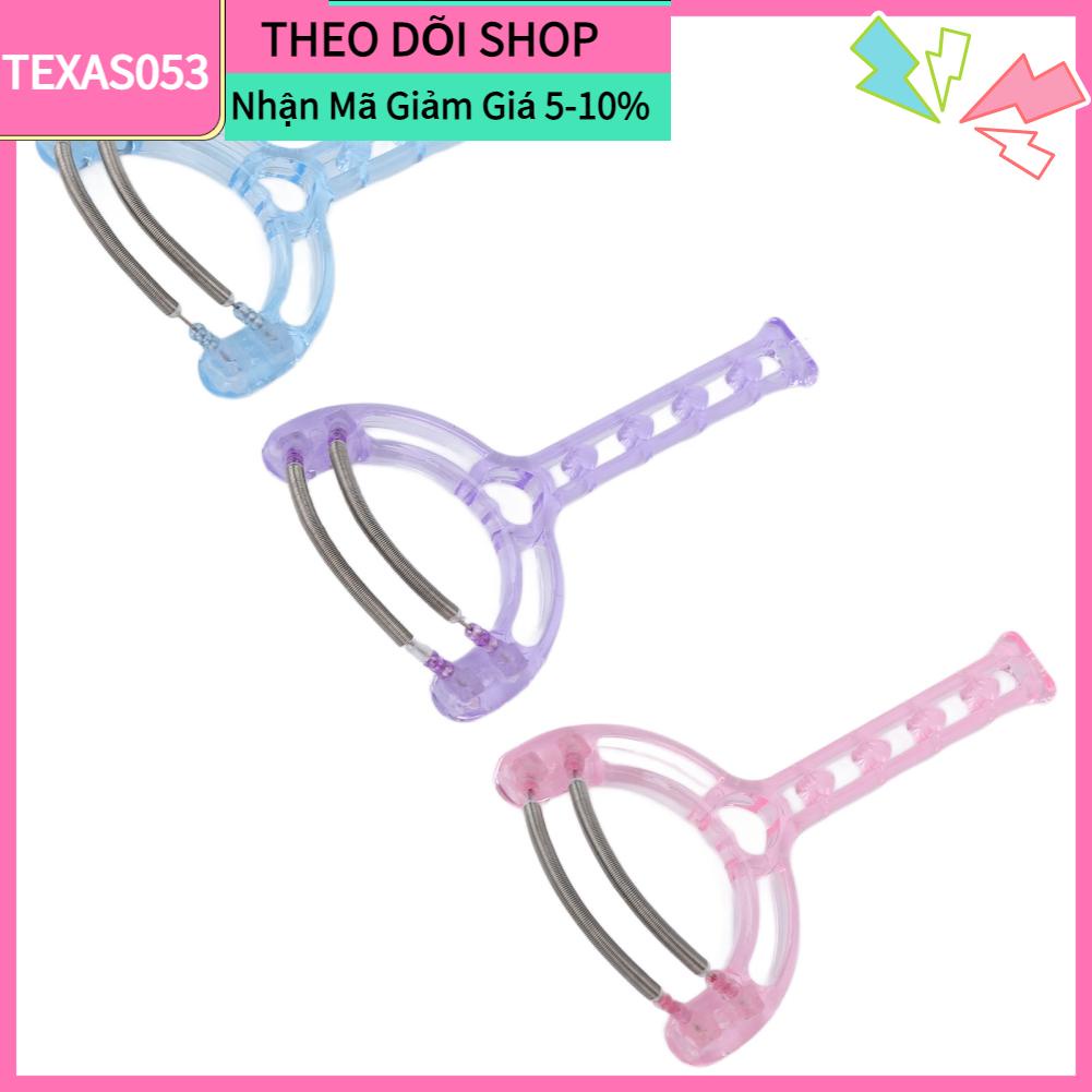 Texas053 Texas053 Máy cạo lông mặt 3PCS cầm tay dành cho phụ nữ Lông mày cằm Râu mép trên môi