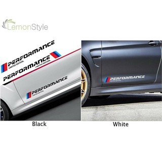 ⭐⭐⭐2pcs Car Stickers M Performance Limited Edition Side Door Reflective Decals