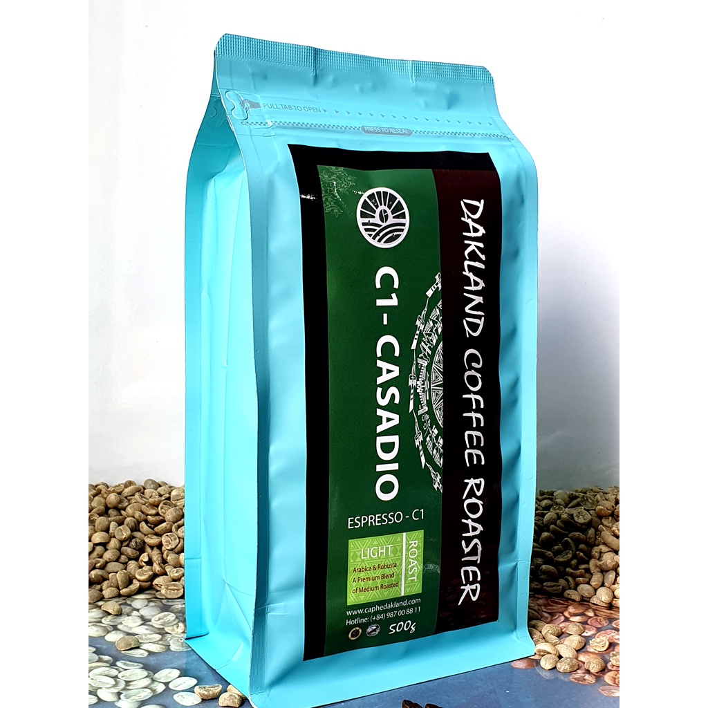 CÀ PHÊ SẠCH - PHA MÁY - PHA PHIN - DAKLAND COFFEE - CASADIO