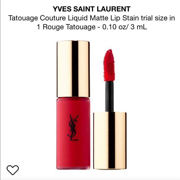 Son YSL Tatouage Couture Liquid Matte Lip Stain #minisize 3ml (bằng nửa fullsize nha)