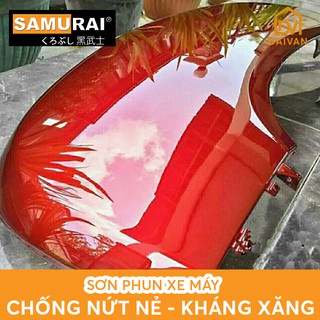 Sơn xịt Samurai màu đỏ candy Y138*