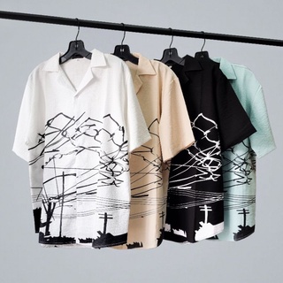 Áo sơ mi kiểu oversize -Nam nữ đều mặc được