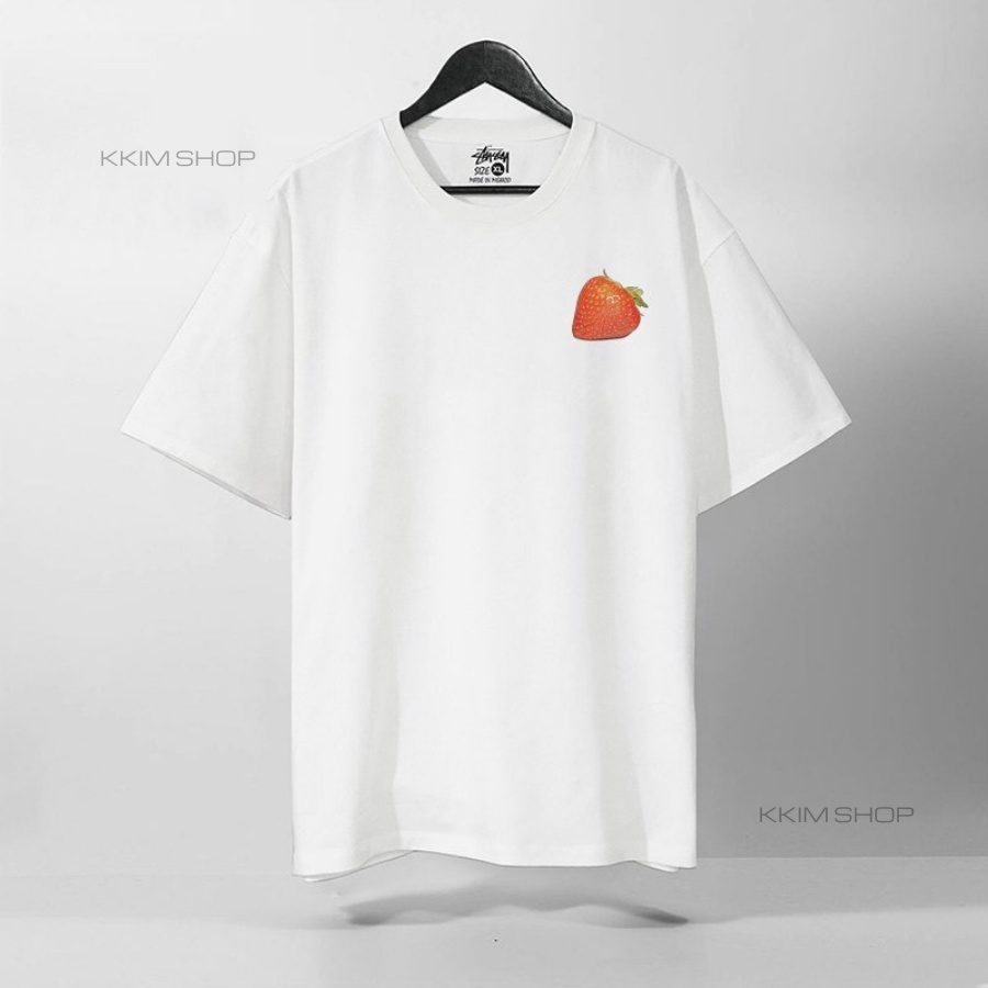 Áo Thun Tay Lỡ STUSSY, áo phông unisex Form rộng oversize, chất liệu Cotton. KKIMShop