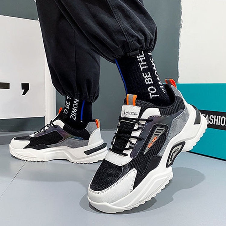 Giày sneaker đế độn nam GN1078 shop Gấu Nâu chuyên giày nam đẹp