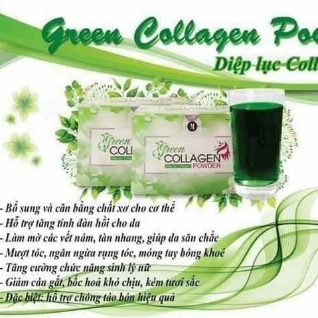 Diệp lục collagen
