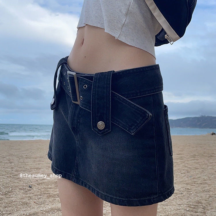 ▼✺▫Chân Váy Denim Dáng Ôm Phong Cách Xuân Hè Thời Trang Mới Cho Nữ